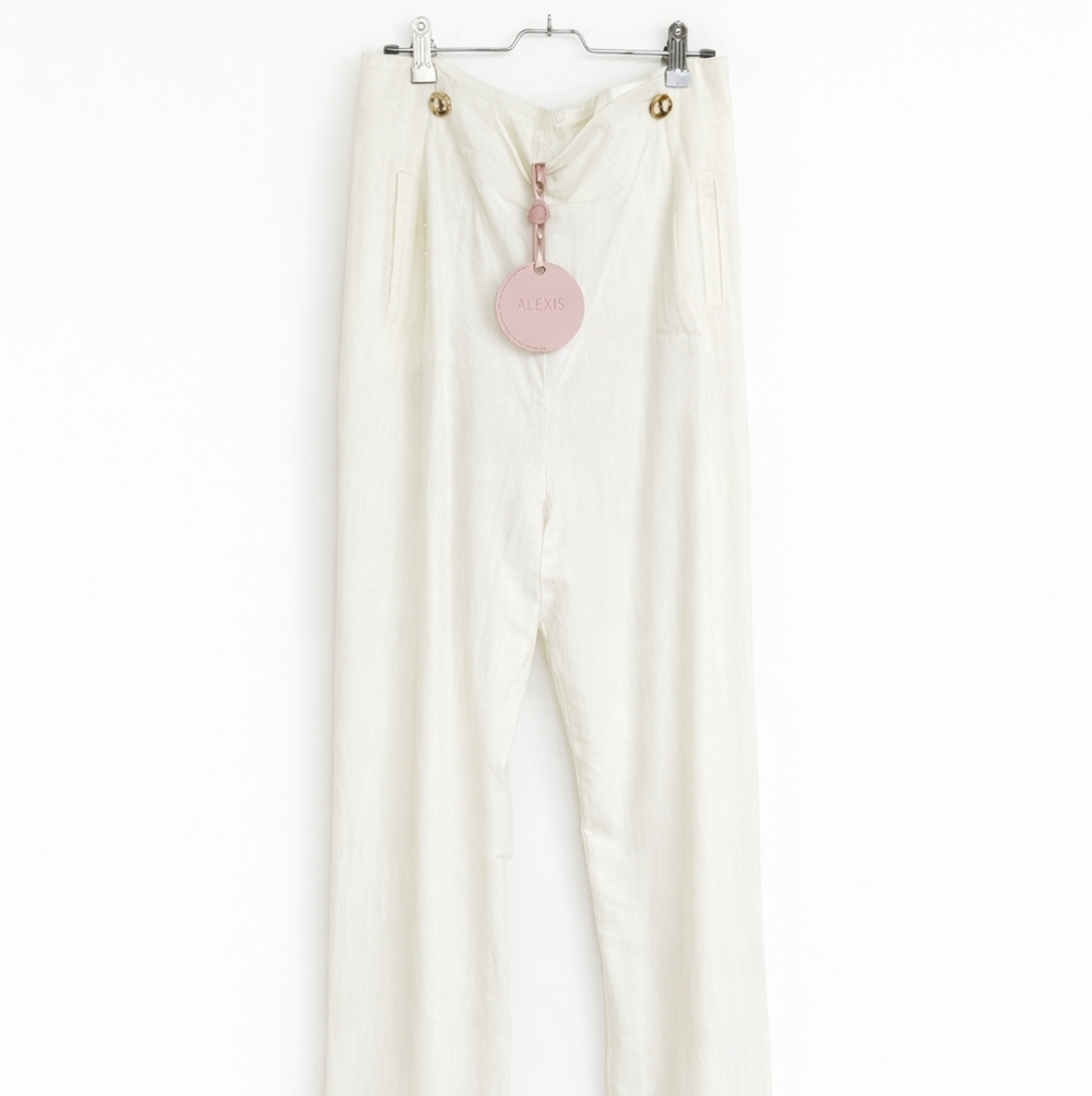 Alexis Ivory Neale Pants XL Wide Leg